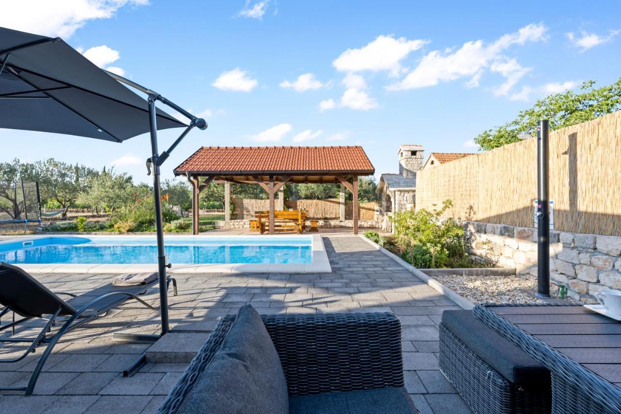 Siritovci Olive Tree House With Jacuzzi, Wifi And 40M2 Poolヴィラ エクステリア 写真