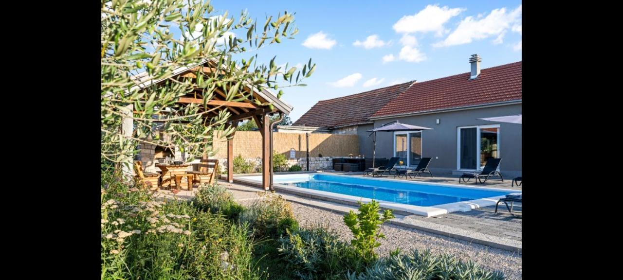 Siritovci Olive Tree House With Jacuzzi, Wifi And 40M2 Poolヴィラ エクステリア 写真